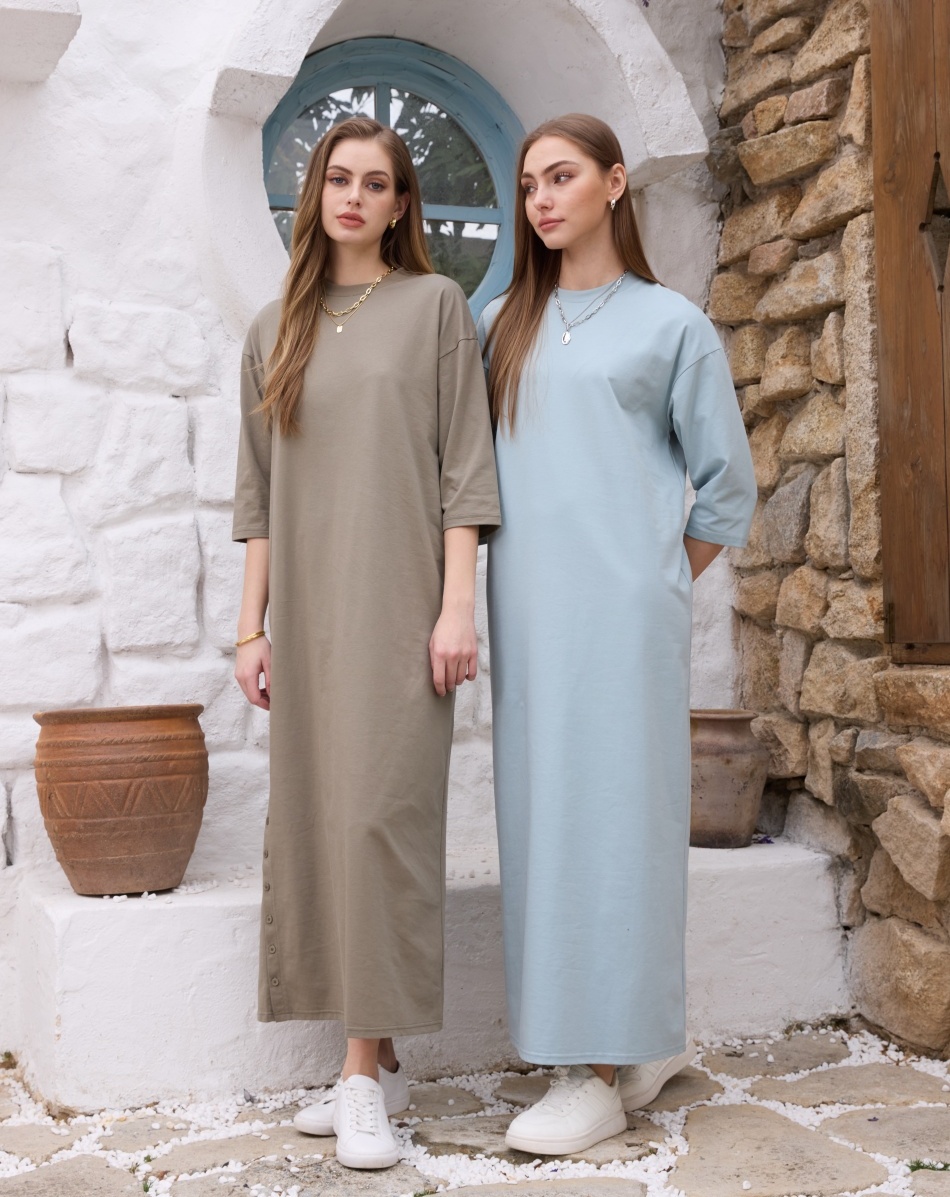AS SS26 oversize loose T-shirt – Linen Dress Wrap Bewertung und Preis