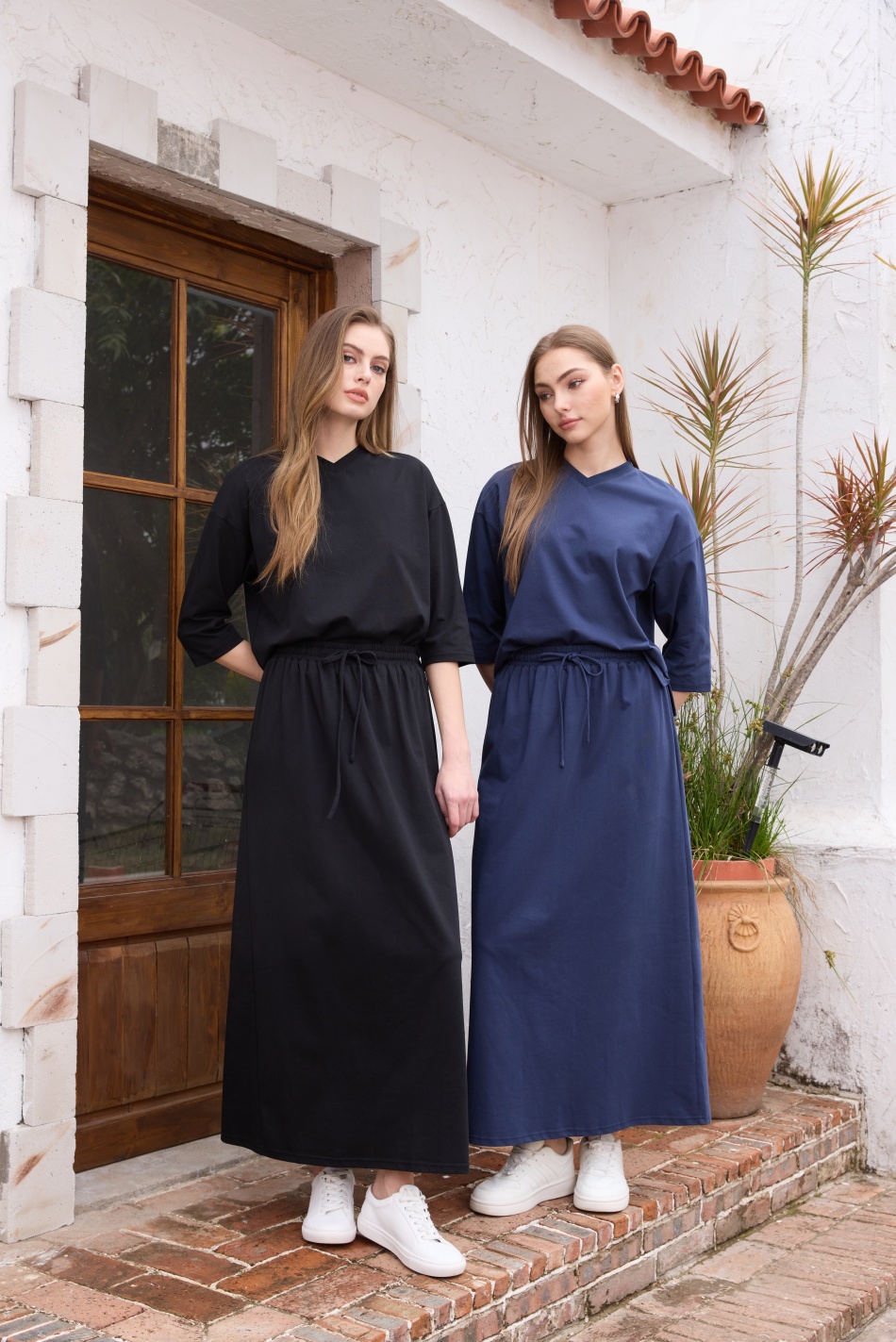 AS SS26 oversize loose T-shirt – Linen Dress Wrap Bewertung und Preis