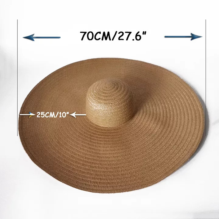 Oversized Beach Straw Hats for – Hat Floppy Wide Bewertung und Preis