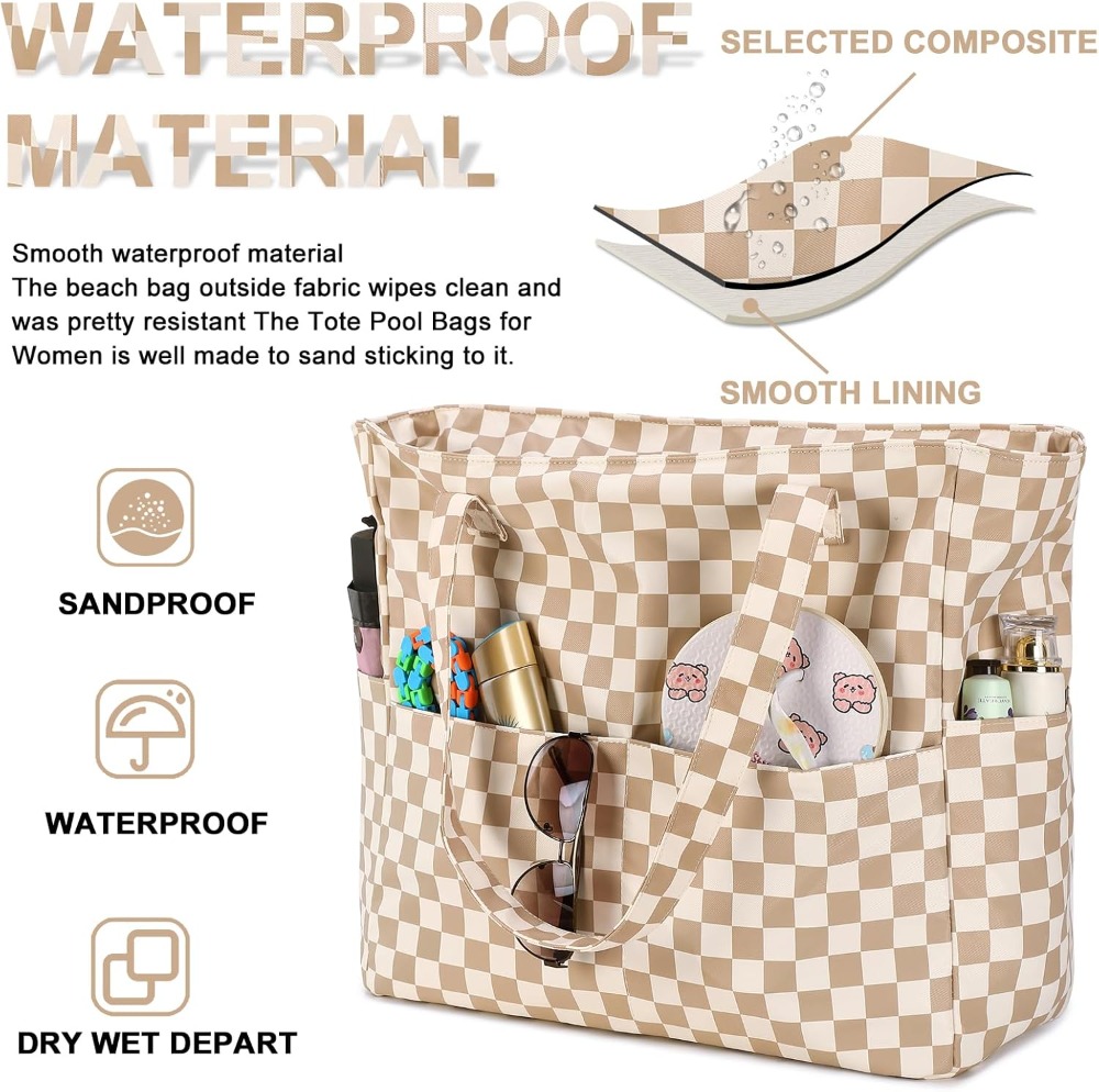 Extra Large Waterproof Beach T – Tote Bag Beach Bewertung und Preis