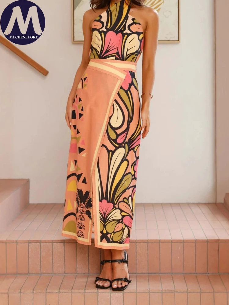 Set 2 Piece Woman Summer New S – Linen Dress Wrap Bewertung und Preis
