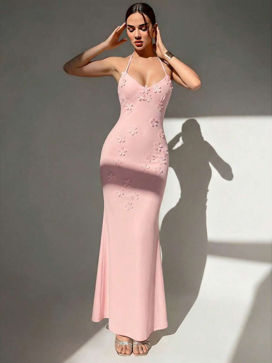 Womens Sexy Y2K Micro Cup Fron – Maxi Dress Halter Bewertung und Preis
