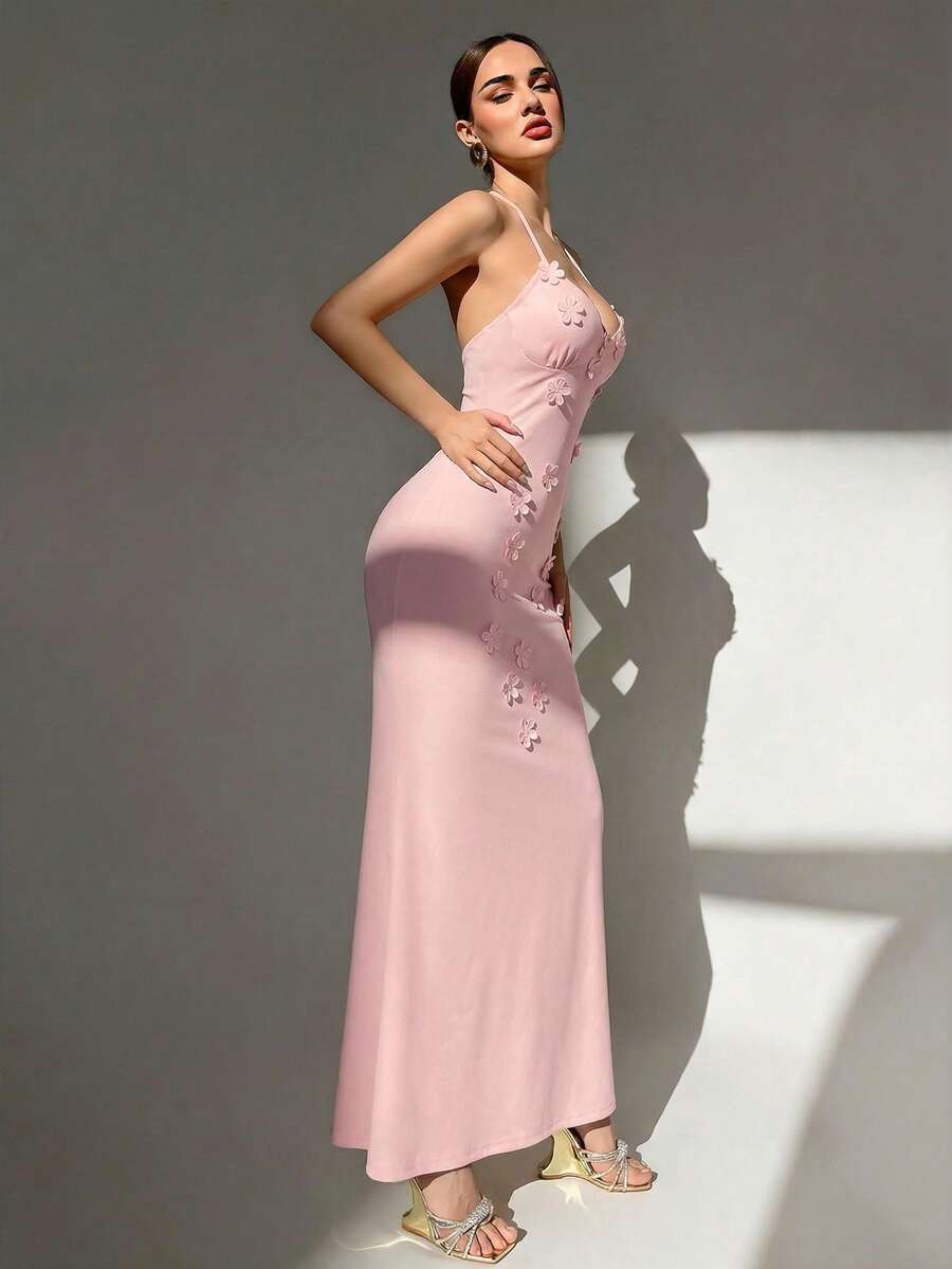 Womens Sexy Y2K Micro Cup Fron – Maxi Dress Halter Bewertung und Preis