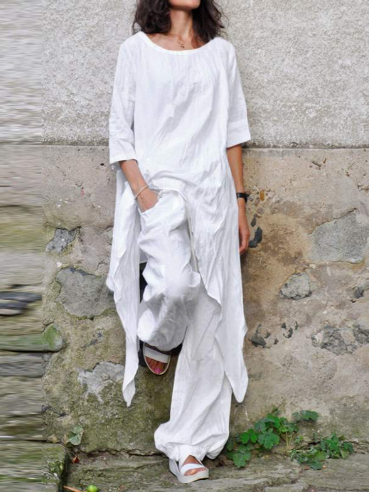2024 Summer New Fashion Casual – Linen Pant Wide Bewertung und Preis