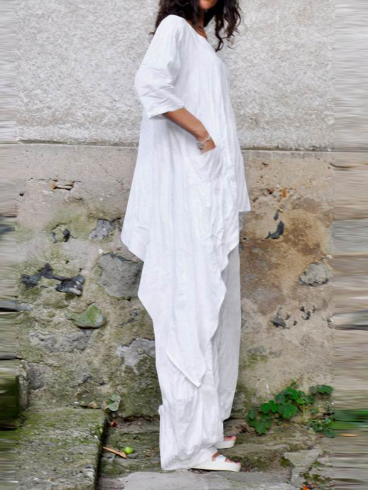 2024 Summer New Fashion Casual – Linen Pant Wide Bewertung und Preis