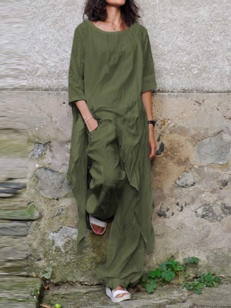 2024 Summer New Fashion Casual – Linen Pant Wide Bewertung und Preis