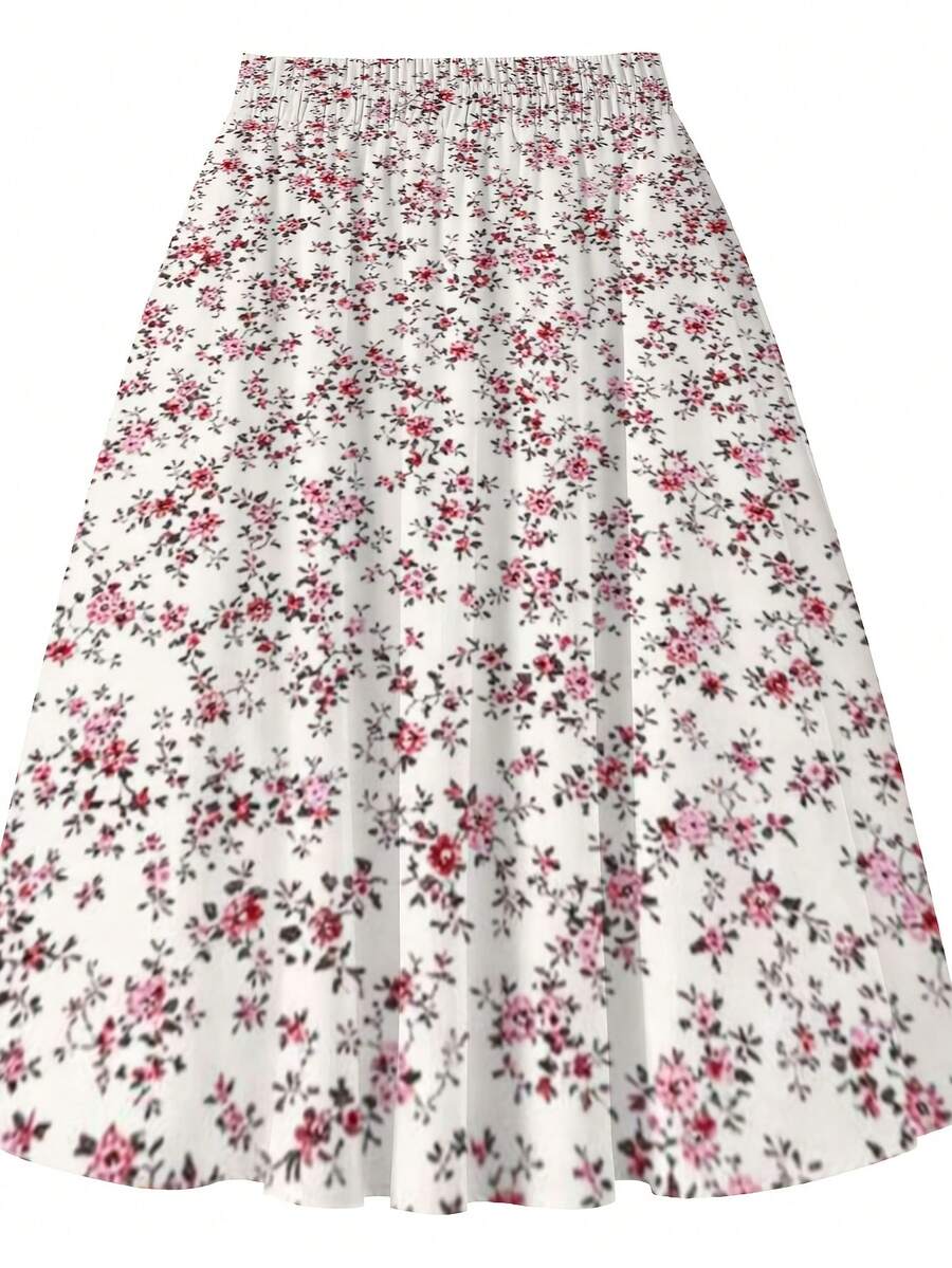 Oversized Floral Midi Skirt Pi – Midi Skirt Floral Bewertung und Preis