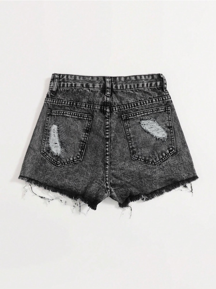 2026 New Vintage Washed Denim  – Shorts Denim Frayed Bewertung und Preis