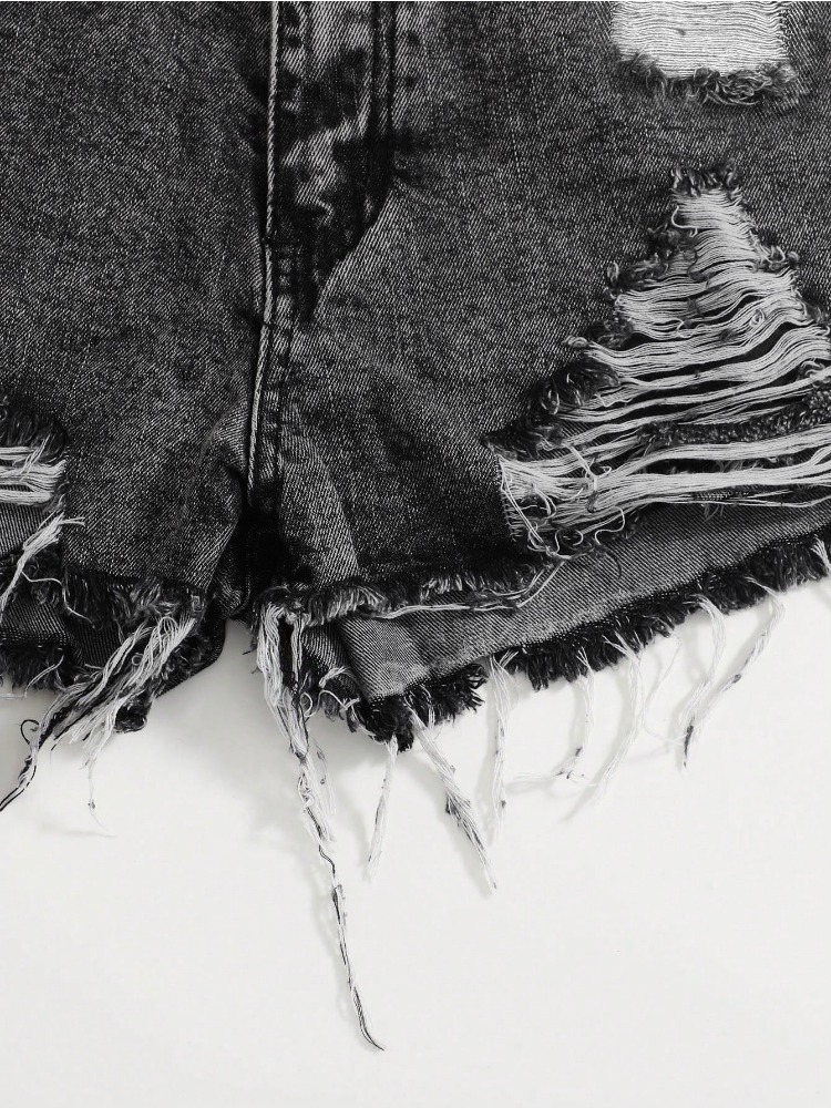 2026 New Vintage Washed Denim  – Shorts Denim Frayed Bewertung und Preis