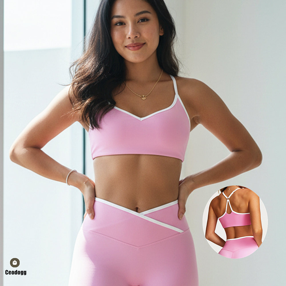 Gym Underwear Women's Sport Br – Crop Top Crochet Bewertung und Preis