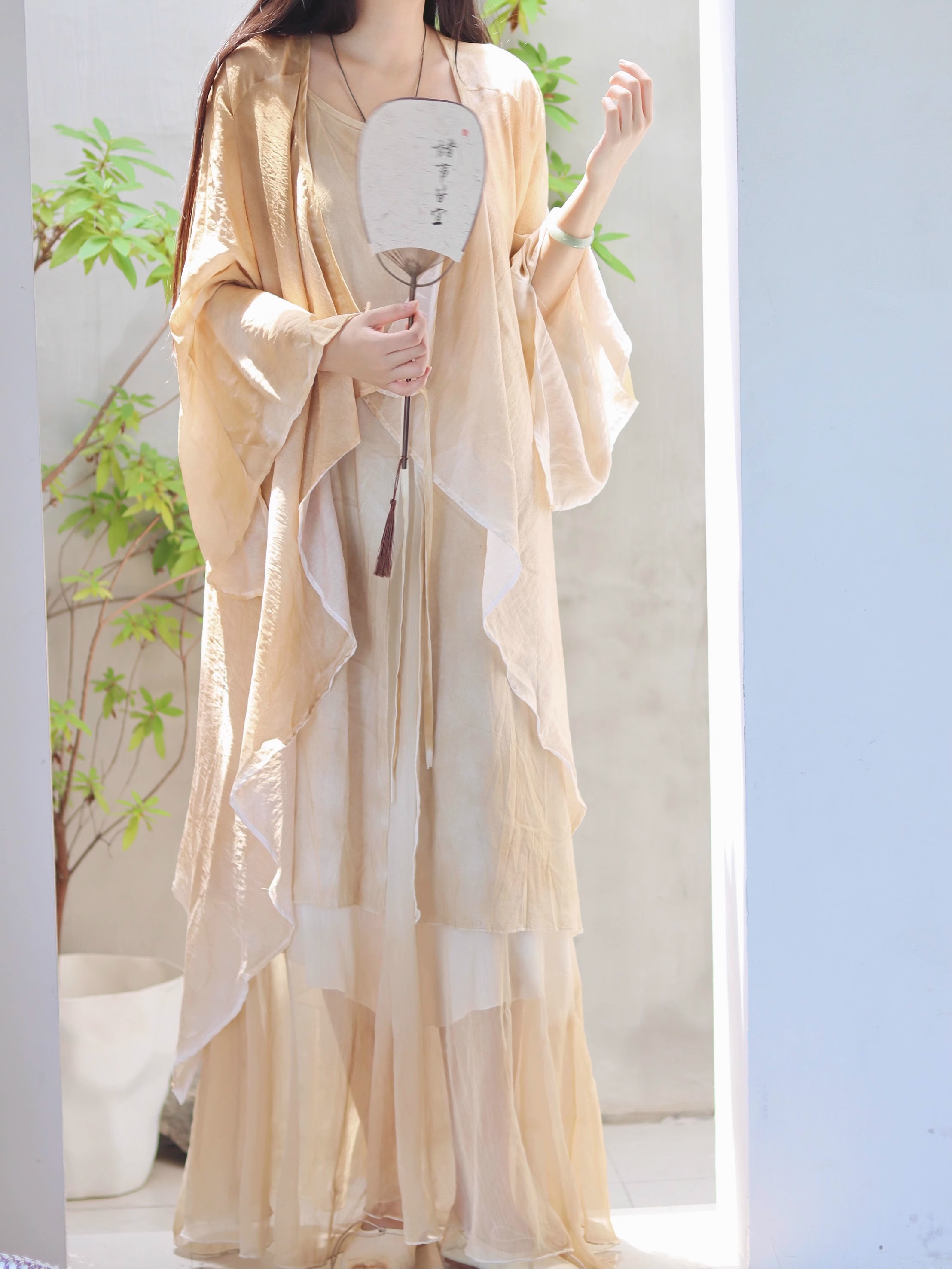 New Chinese Style Cotton Linen – Linen Dress Wrap Bewertung und Preis