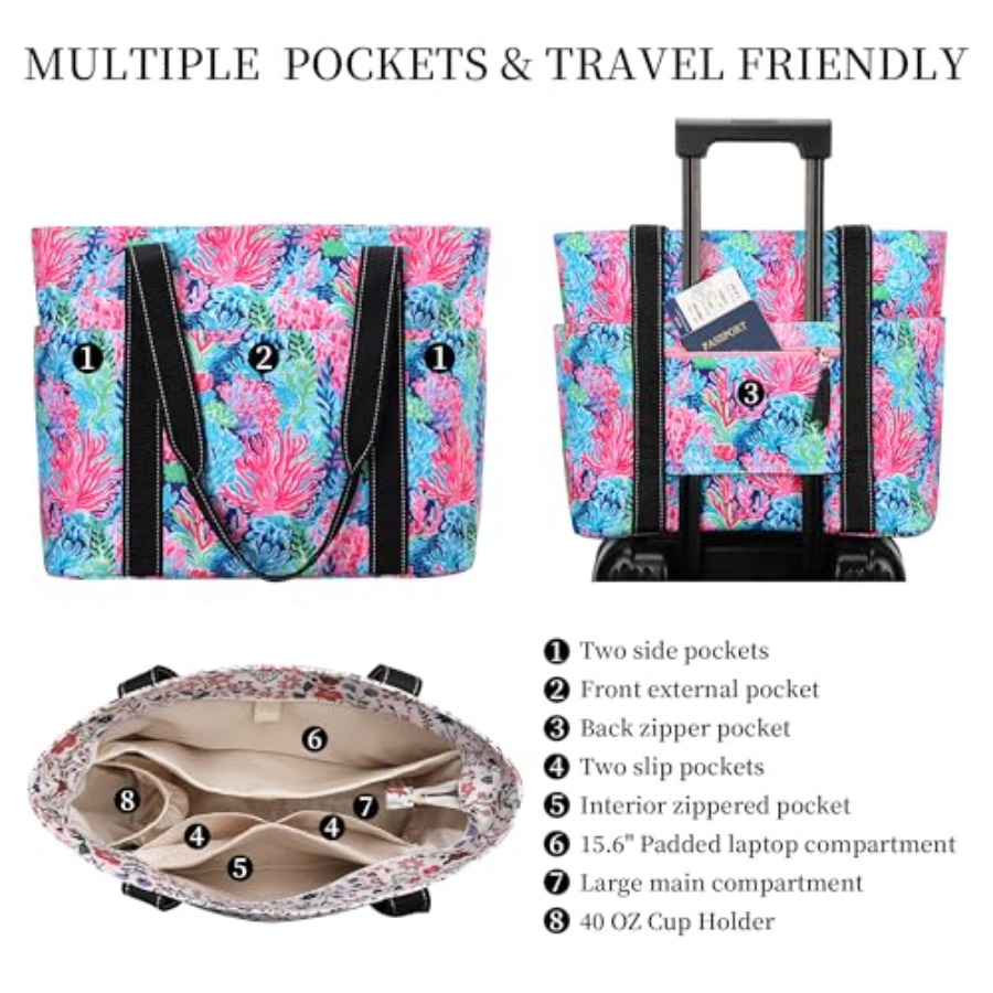 Tote Bag for Women with Laptop – Tote Bag Beach Bewertung und Preis
