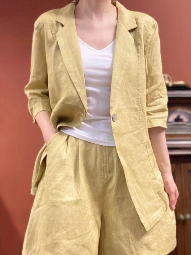Slimming Wide Leg Short Pants  – Linen Pant Wide Bewertung und Preis