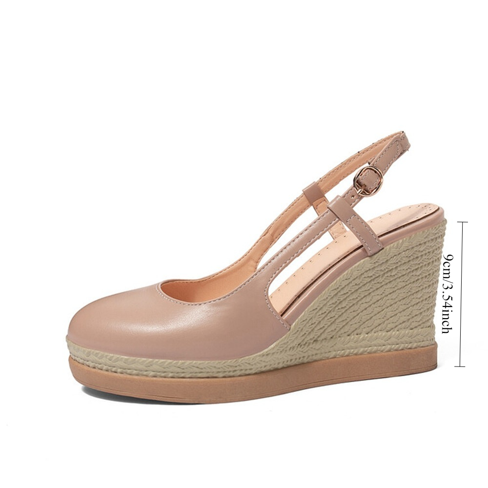 Women's T‑Strap Wedge Sandals  – Wedge Espadrille Women Bewertung und Preis