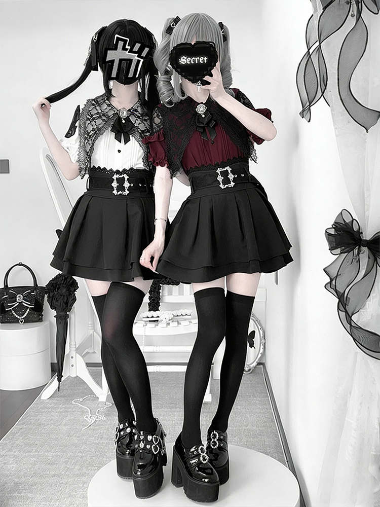 Gothic Style Shoulder Bared Sh – Blouse Off Shoulder Bewertung und Preis