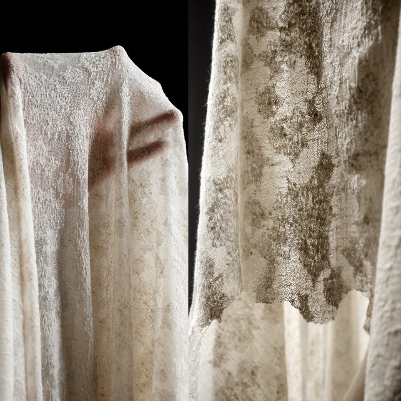 Distressed Vintage Textured Co – Linen Dress Wrap Bewertung und Preis