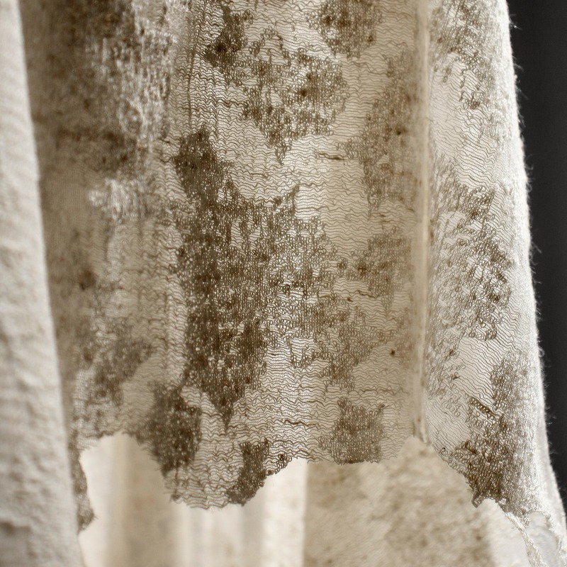 Distressed Vintage Textured Co – Linen Dress Wrap Bewertung und Preis