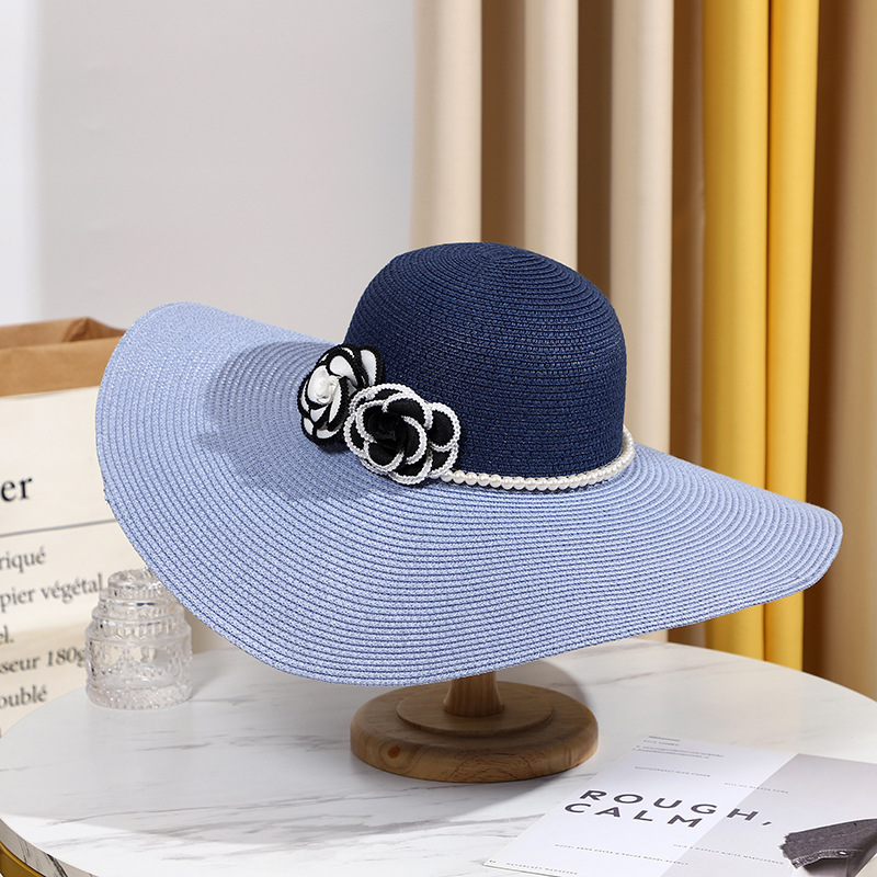 Two Tones Wide Brim Summer Hat – Hat Floppy Wide Bewertung und Preis