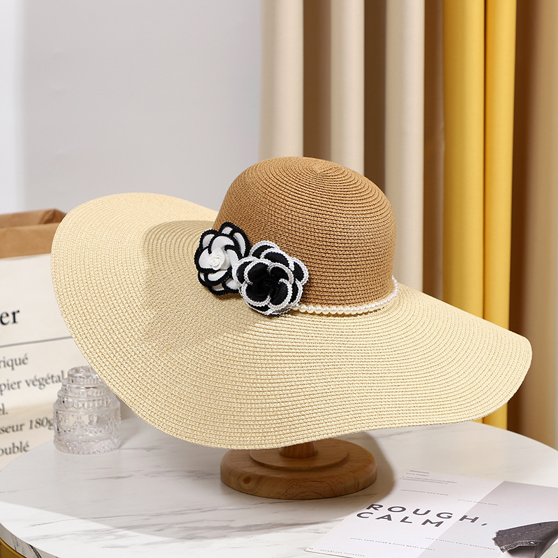 Two Tones Wide Brim Summer Hat – Hat Floppy Wide Bewertung und Preis