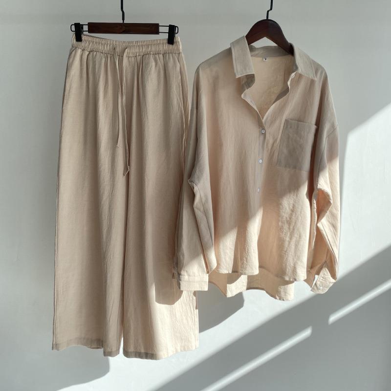 Women Cotton Linen 2 Piece Set – Linen Pant Wide Bewertung und Preis