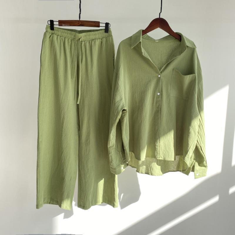 Women Cotton Linen 2 Piece Set – Linen Pant Wide Bewertung und Preis