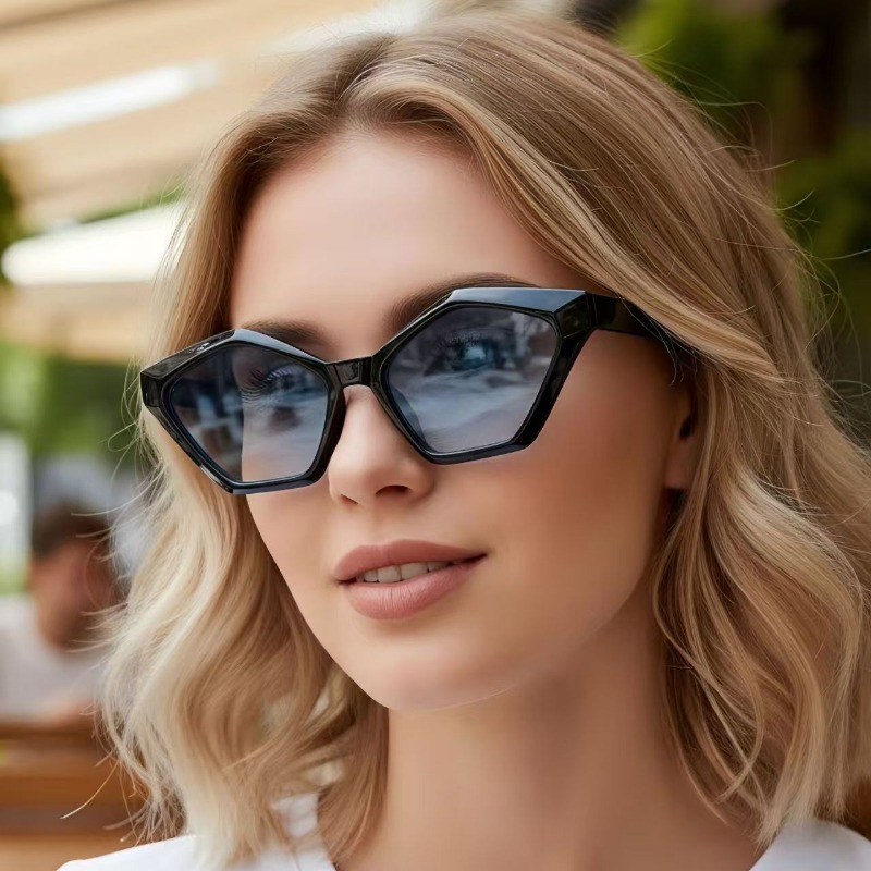 1Pc Retro Fashion Cat-Eye Narr – Sunglasses Cat Eye Bewertung und Preis