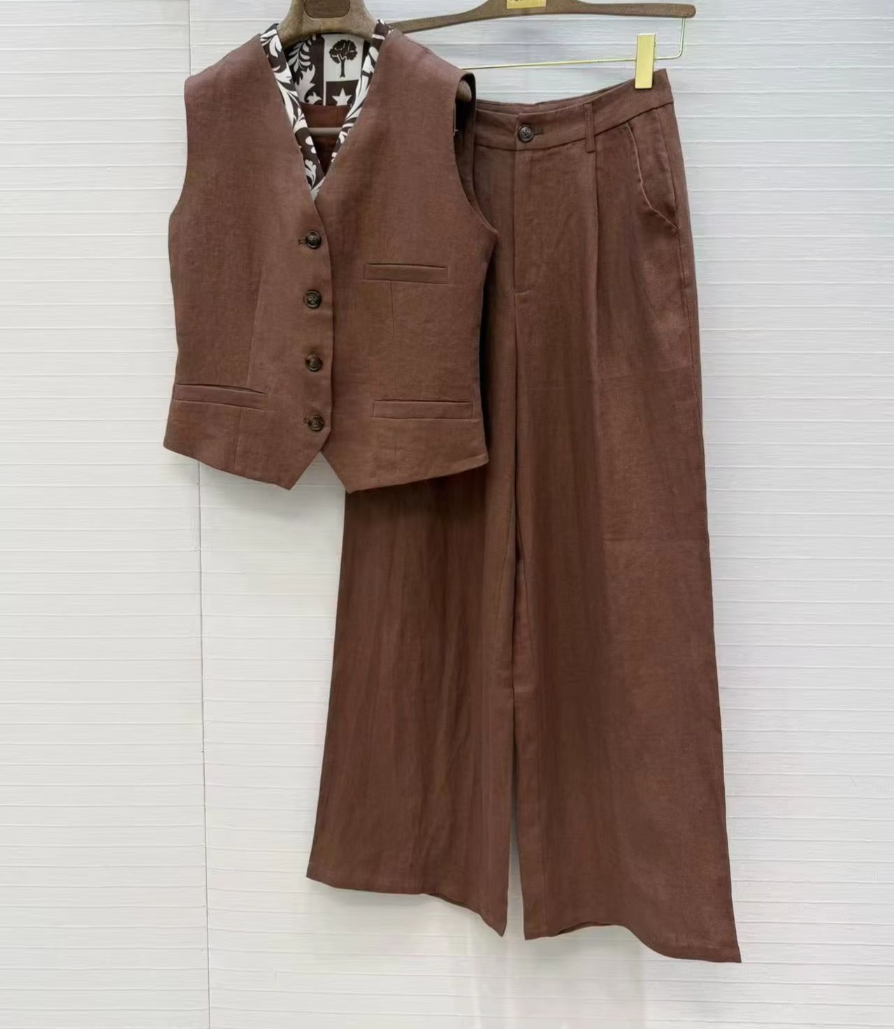 Old Man Qian's linen casual tw – Linen Pant Wide Bewertung und Preis