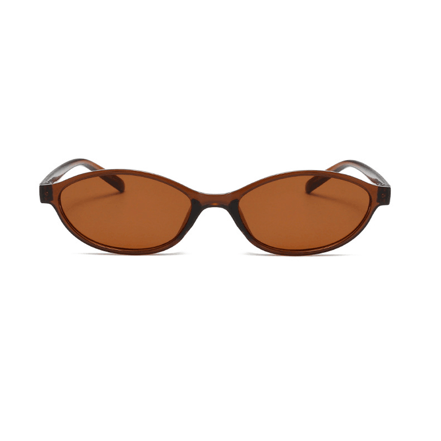 Fashion Oval Simple Literary S – Sunglasses Cat Eye Bewertung und Preis
