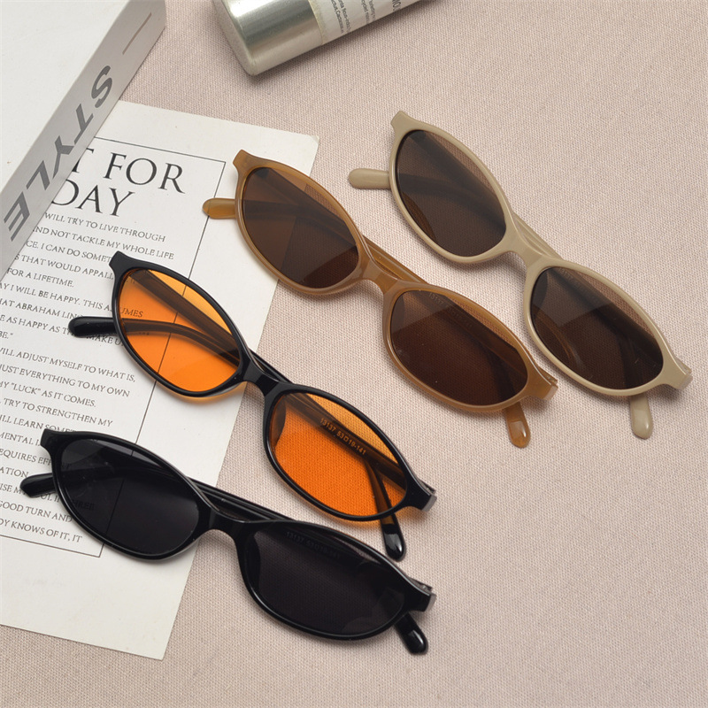 New Retro Oval Cat Eye Sunglas – Sunglasses Cat Eye Bewertung und Preis