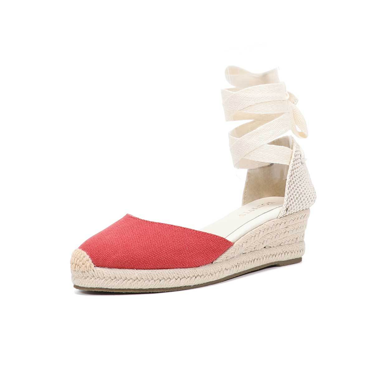 Women Wedge Espadrilles Lace U – Wedge Espadrille Women Bewertung und Preis