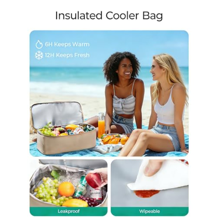 BAGSMART Beach Bag for Women M – Tote Bag Beach Bewertung und Preis