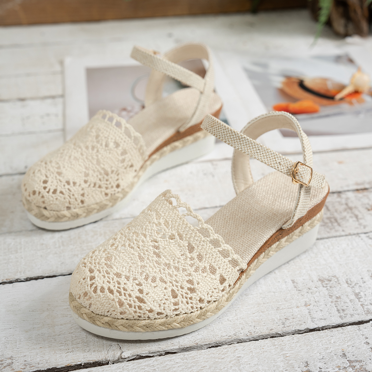 Women Wedge Sandals 2025 Summe – Wedge Espadrille Women Bewertung und Preis