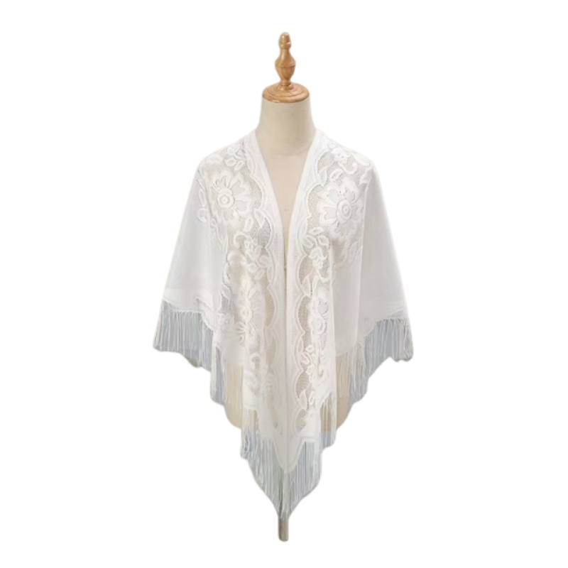 Floral Lace Shawl Wrap Women E – Kimono Sheer Floral Bewertung und Preis
