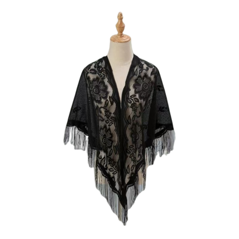 Floral Lace Shawl Wrap Women E – Kimono Sheer Floral Bewertung und Preis