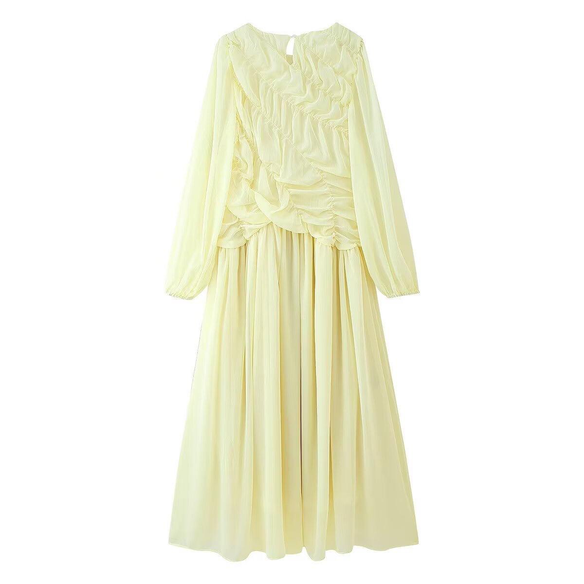 Autumn Long Sleeve Dresses 202 – Linen Dress Wrap Bewertung und Preis