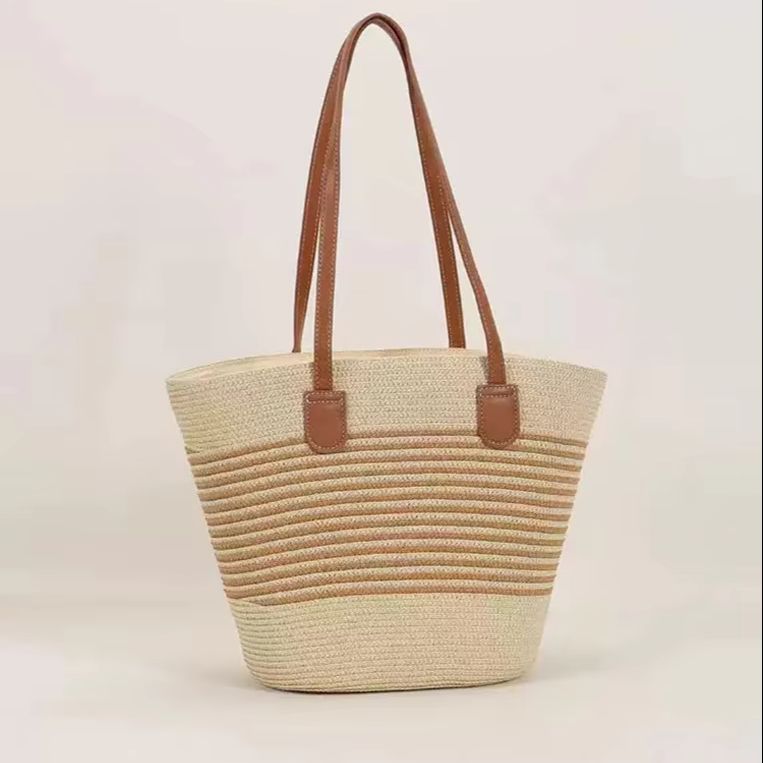 CLAREGQI  Women's Striped Stra – Tote Bag Beach Bewertung und Preis