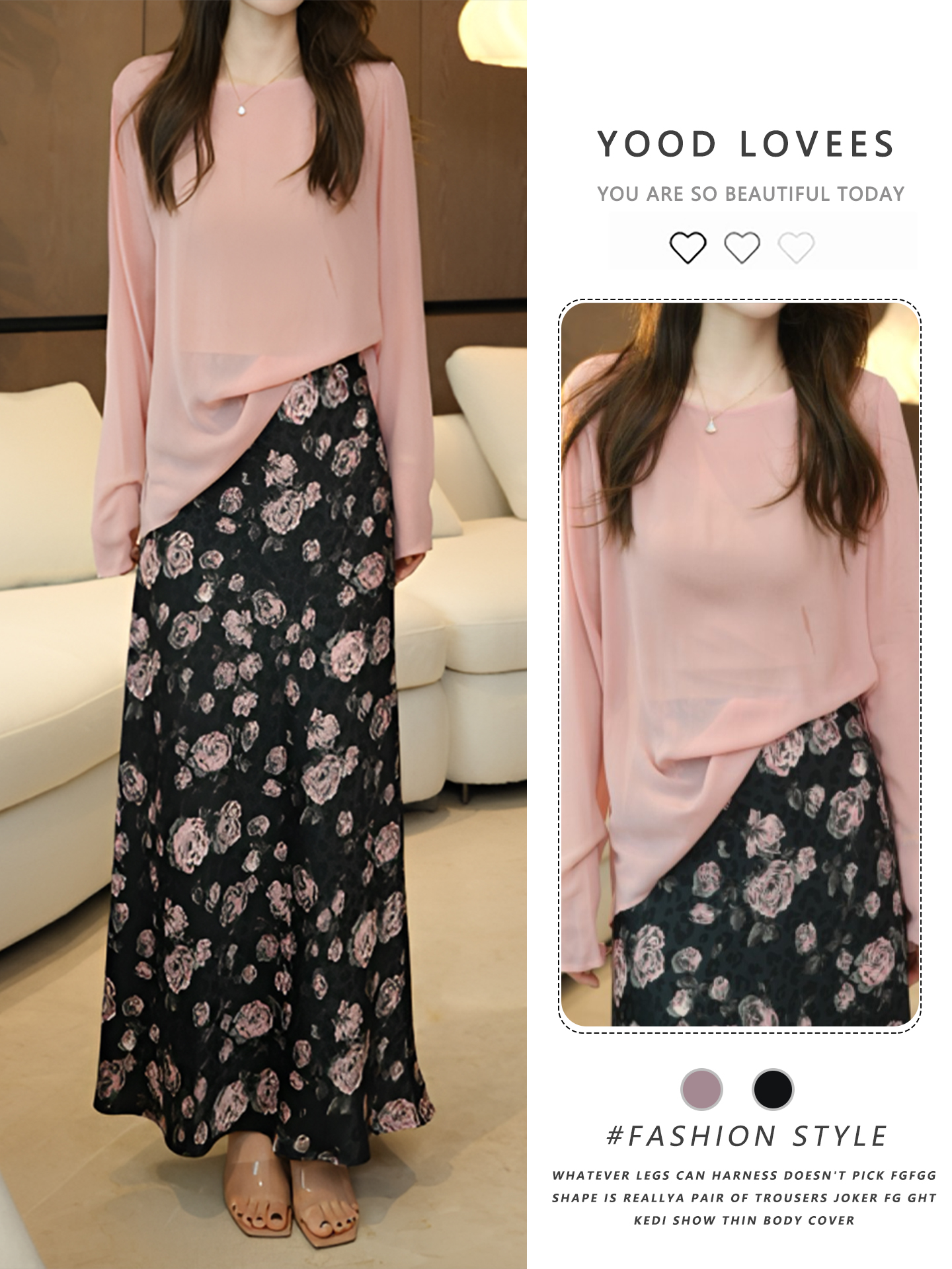 Summer 2026 Floral Print High  – Midi Skirt Floral Bewertung und Preis