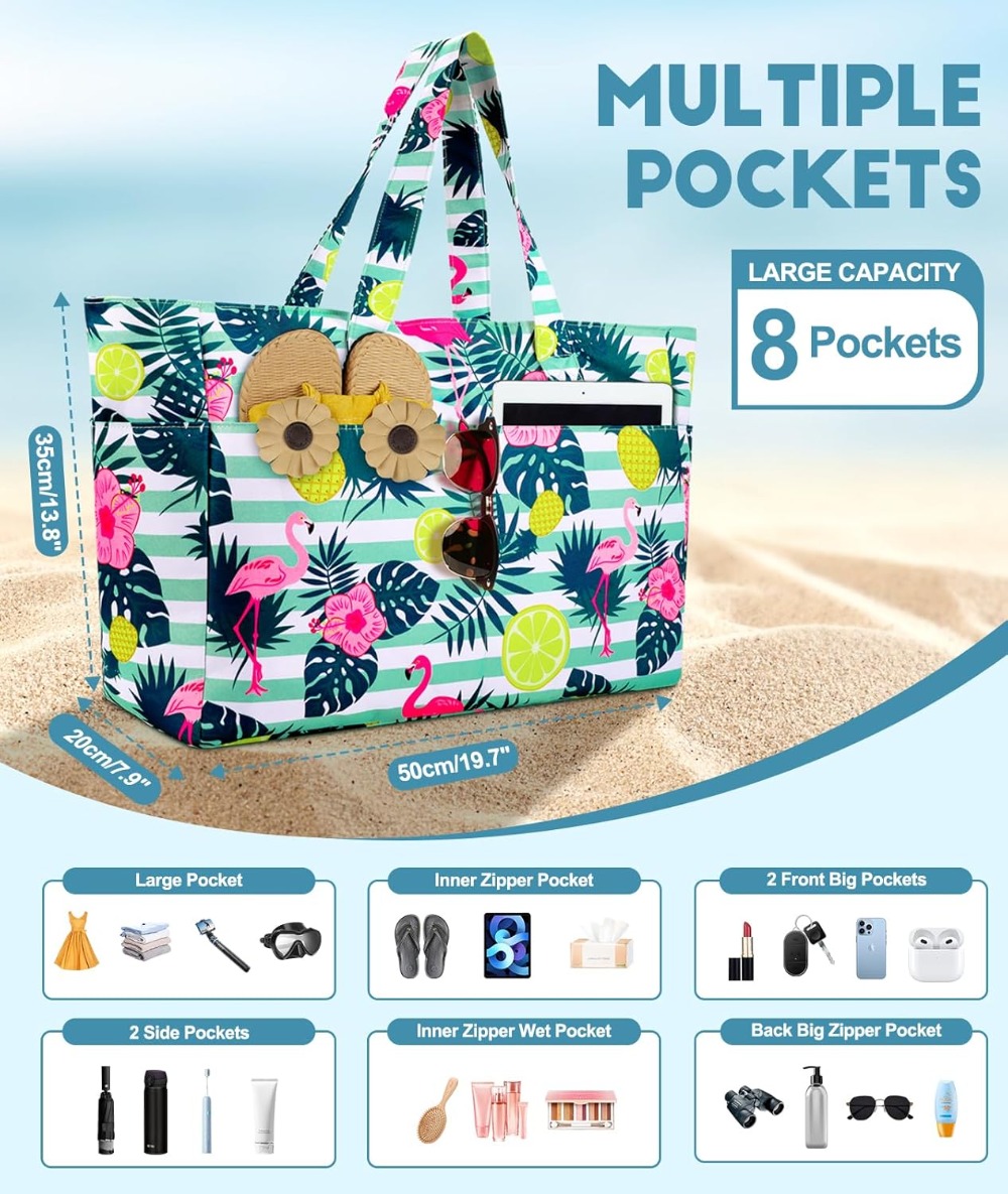 Extra Large Beach Bag Waterpro – Tote Bag Beach Bewertung und Preis