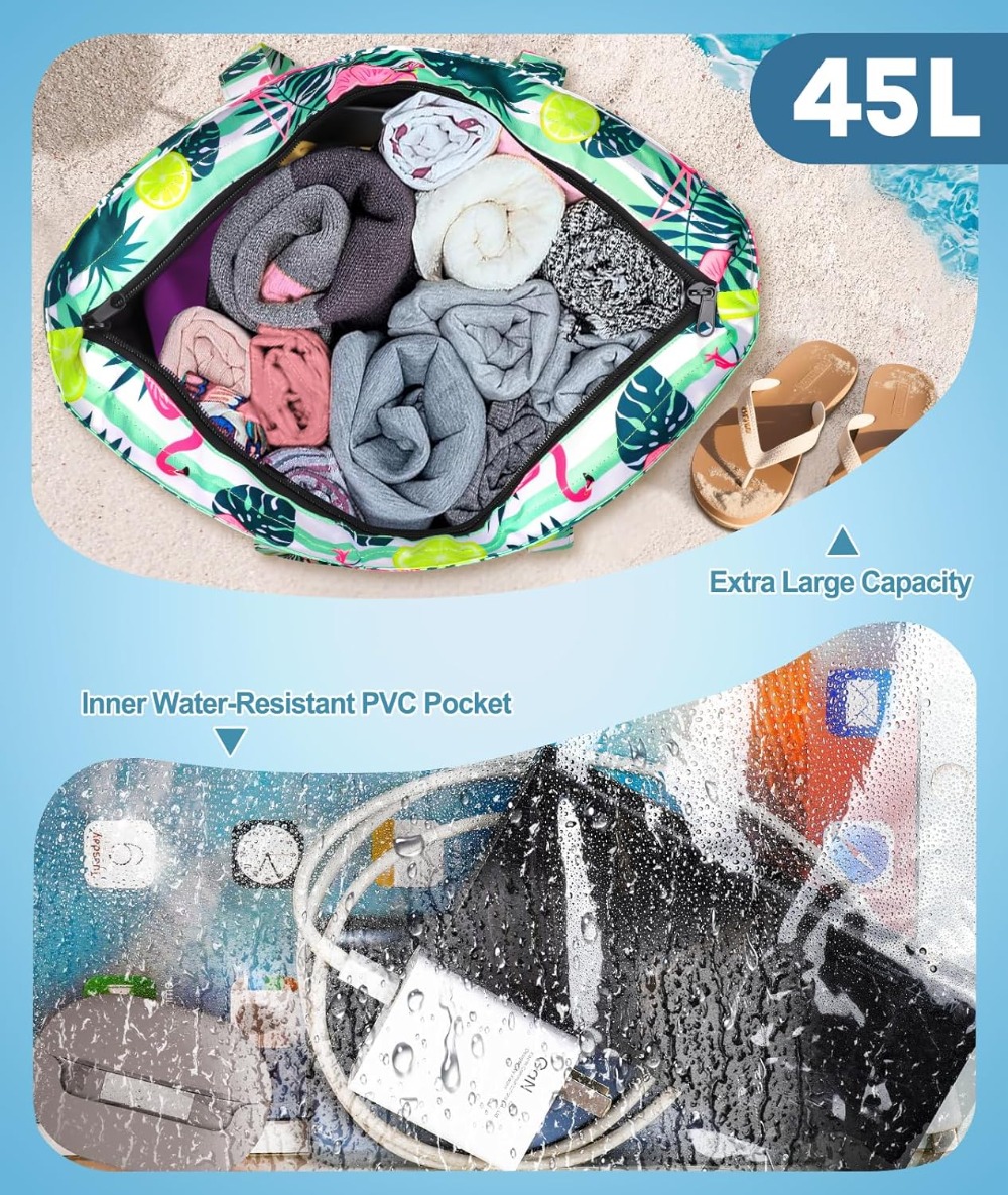 Extra Large Beach Bag Waterpro – Tote Bag Beach Bewertung und Preis