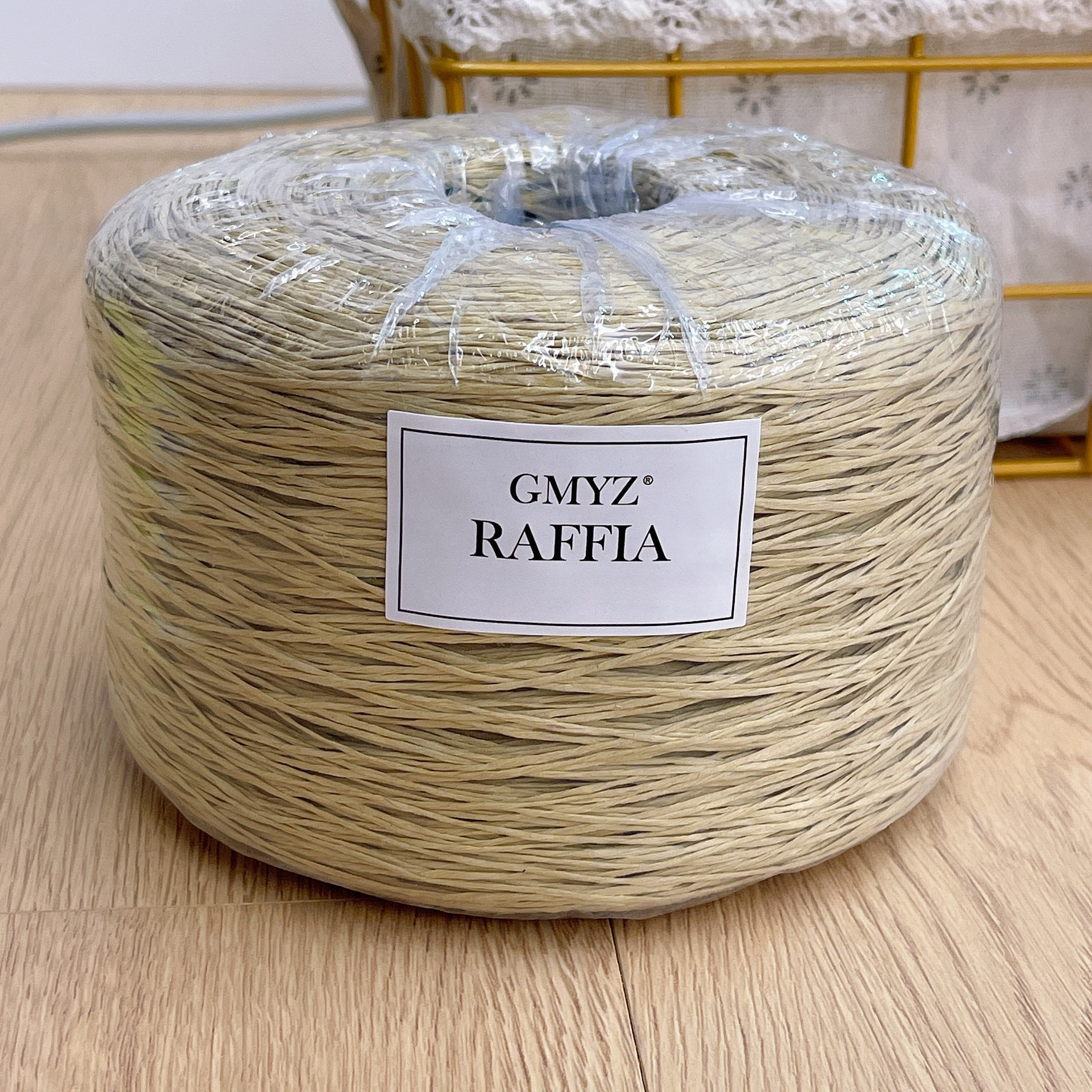 Plain Raffia Yarn Natural 220g – Crochet Bag Raffia Bewertung und Preis