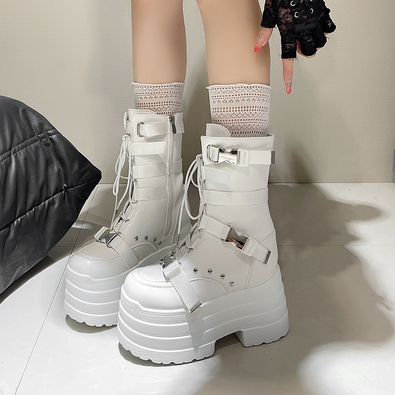 13.5CM,17CM Women Punk Boots A – Wedge Espadrille Women Bewertung und Preis