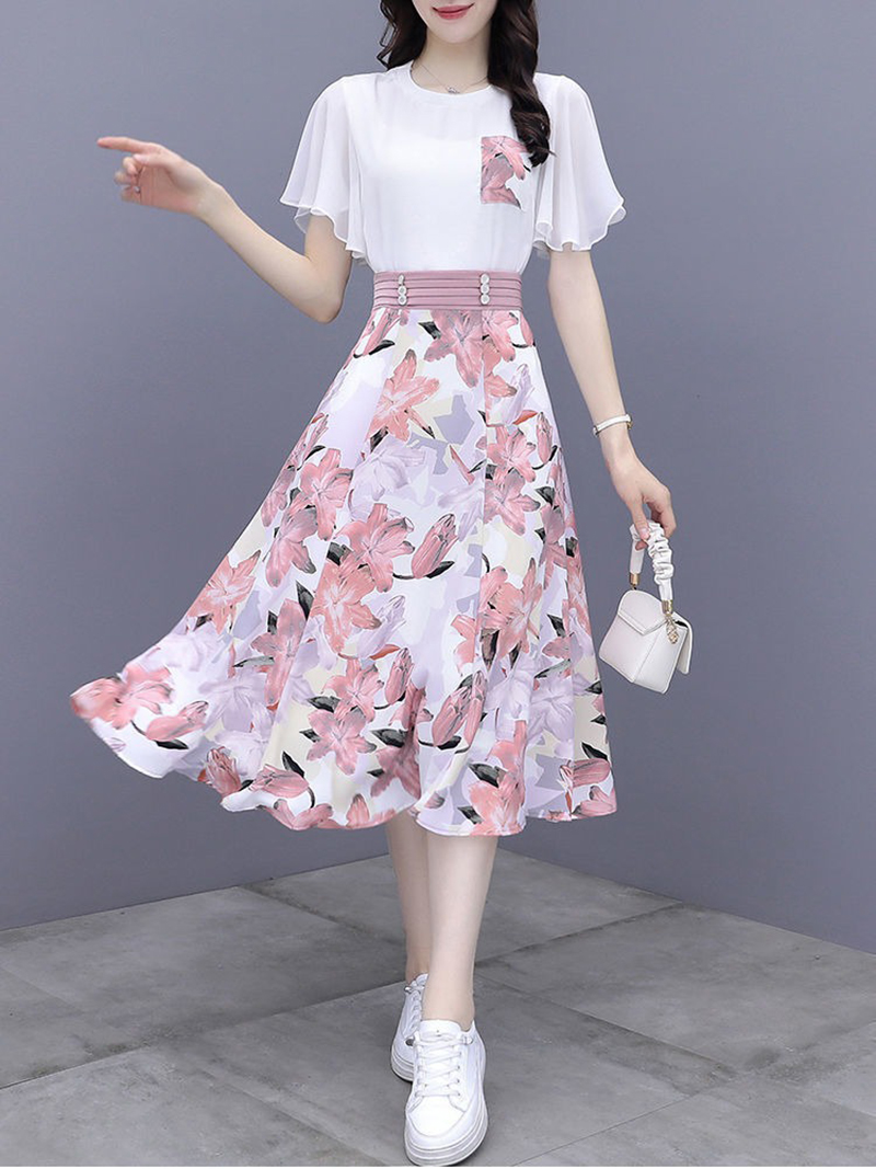 Women's Suits Summer 2022 New  – Romper Floral Print Bewertung und Preis