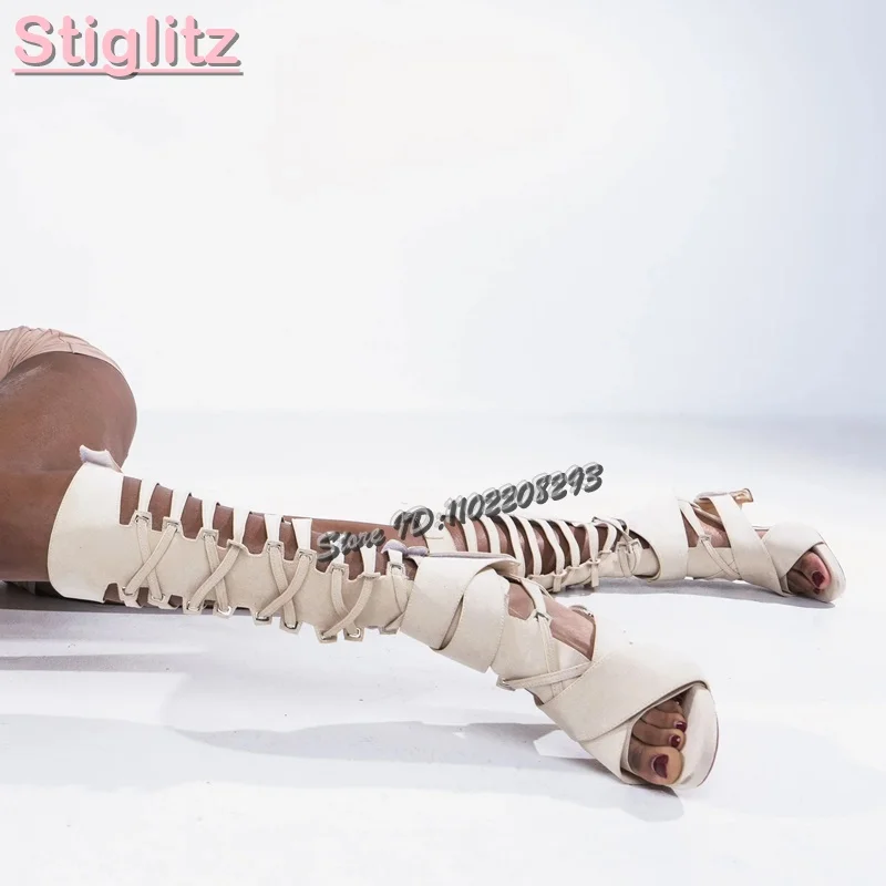 Retro Cross-tied Roman Sandals – Sandal Strappy Heeled Bewertung und Preis