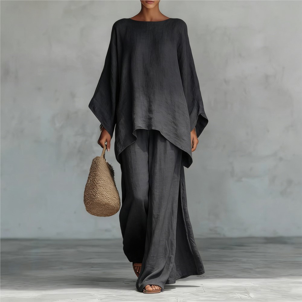 Fashion Linen Loose Long-sleev – Linen Pant Wide Bewertung und Preis
