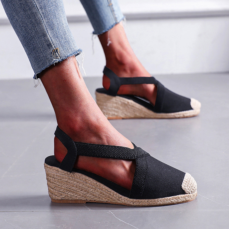 2026 Summer Women's Sandals St – Wedge Espadrille Women Bewertung und Preis