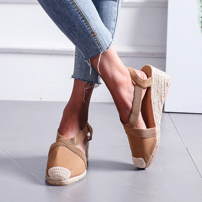 2026 Summer Women's Sandals St – Wedge Espadrille Women Bewertung und Preis