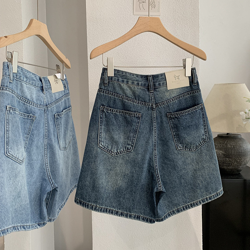 Denim Short Pant Women Jeans V – Shorts Denim Frayed Bewertung und Preis