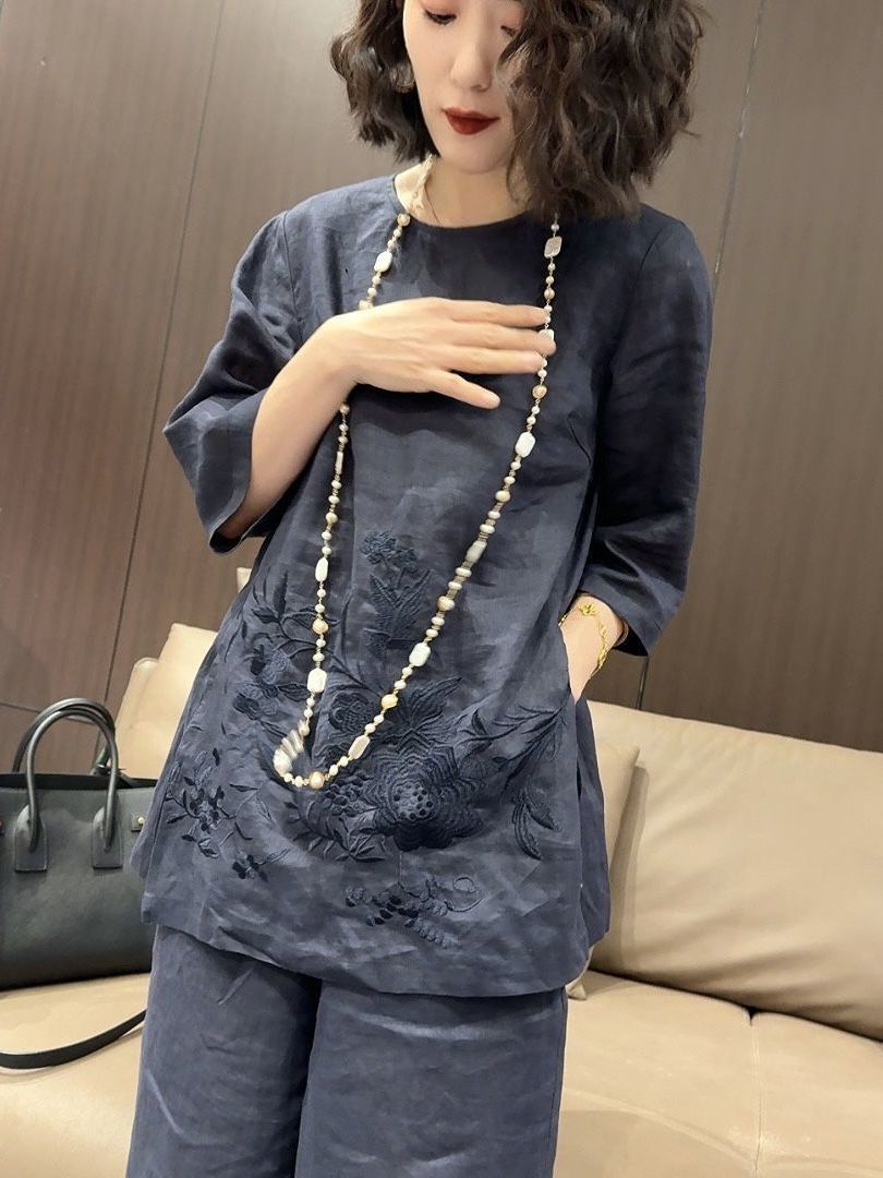 High-End Lightweight Cotton Li – Linen Pant Wide Bewertung und Preis