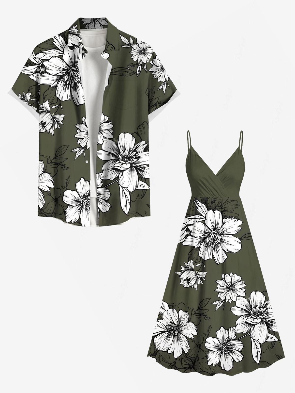 Flowers Leaf Printed Plus Size – Romper Floral Print Bewertung und Preis