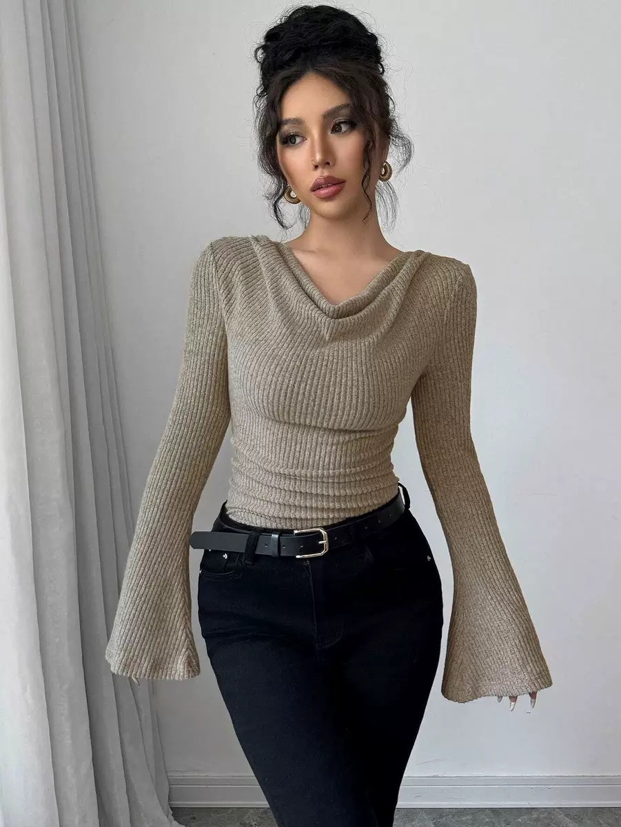 Women Blouse Off Shoulder Cowl – Blouse Off Shoulder Bewertung und Preis